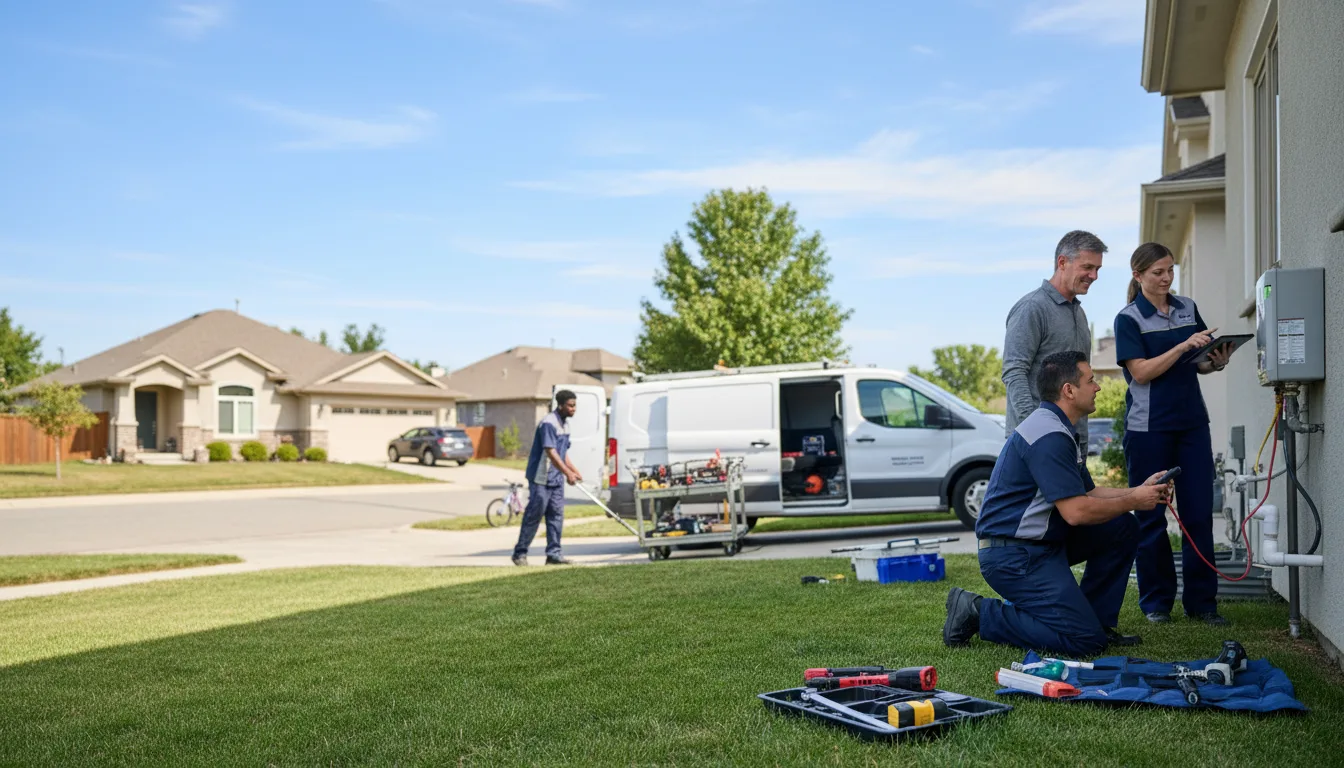 Tankless water heater service in Barnesville, GA